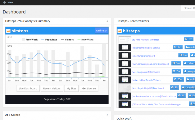 Hitsteps WordPress Plugin is Ready!